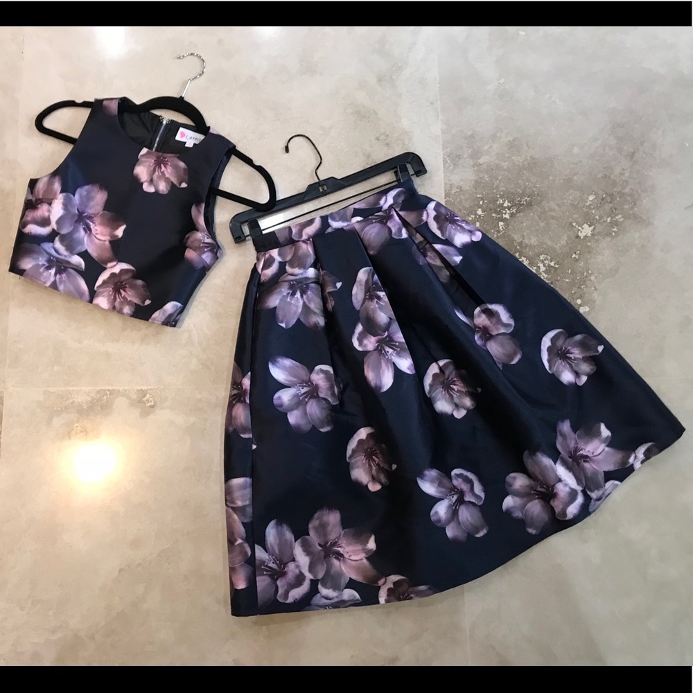 Boutique Crop Top + Skirt!